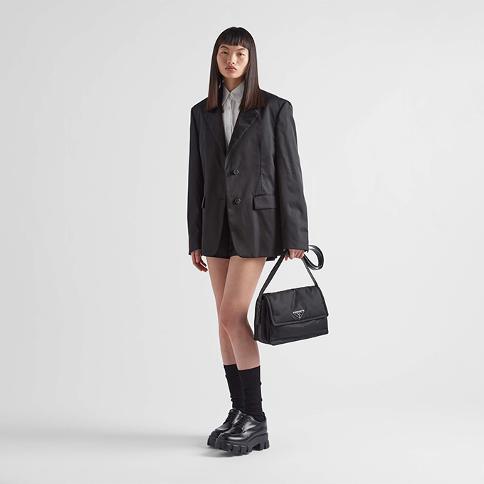 9a+ prada re nylon cini messenger bag